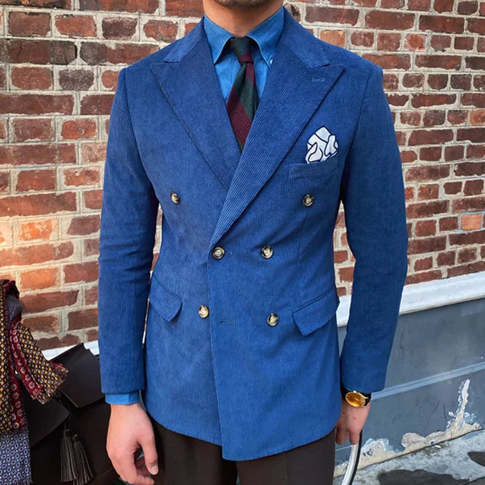 Blazer Avvolgente in Velluto Loops LS019