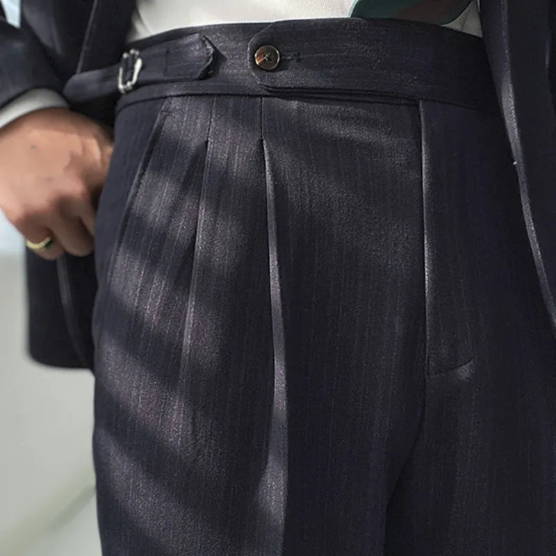 Pantalones con trabillas LS058