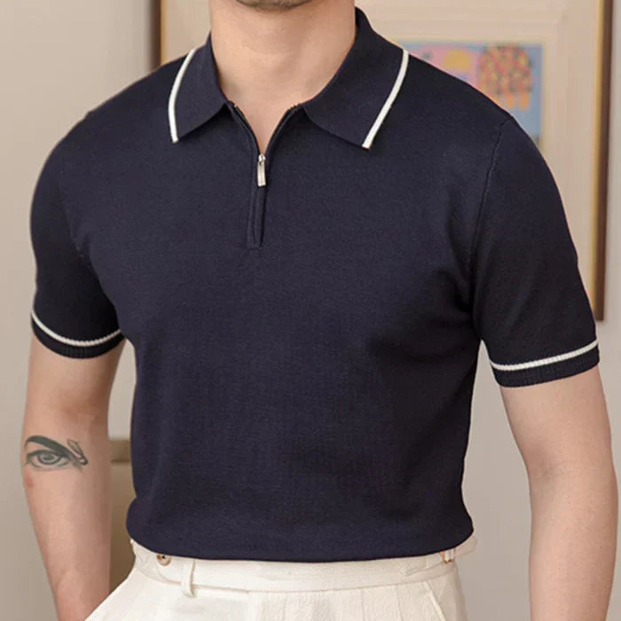 Polo tricoté Looped LS046 pour homme