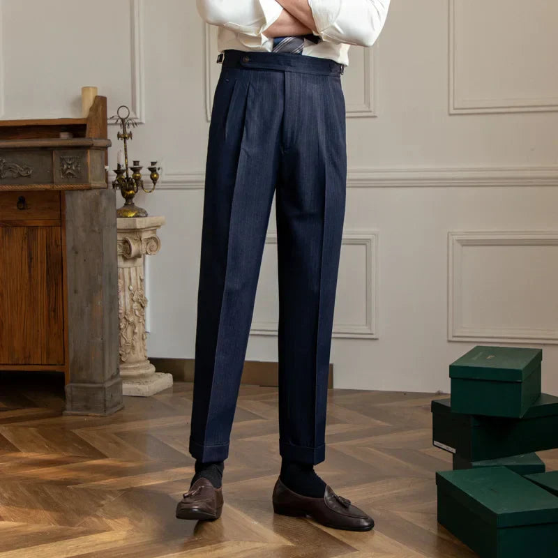 Pantalones con trabillas LS038