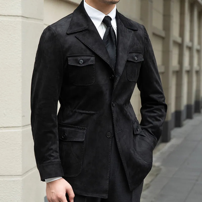 Blouson Safari en Daim