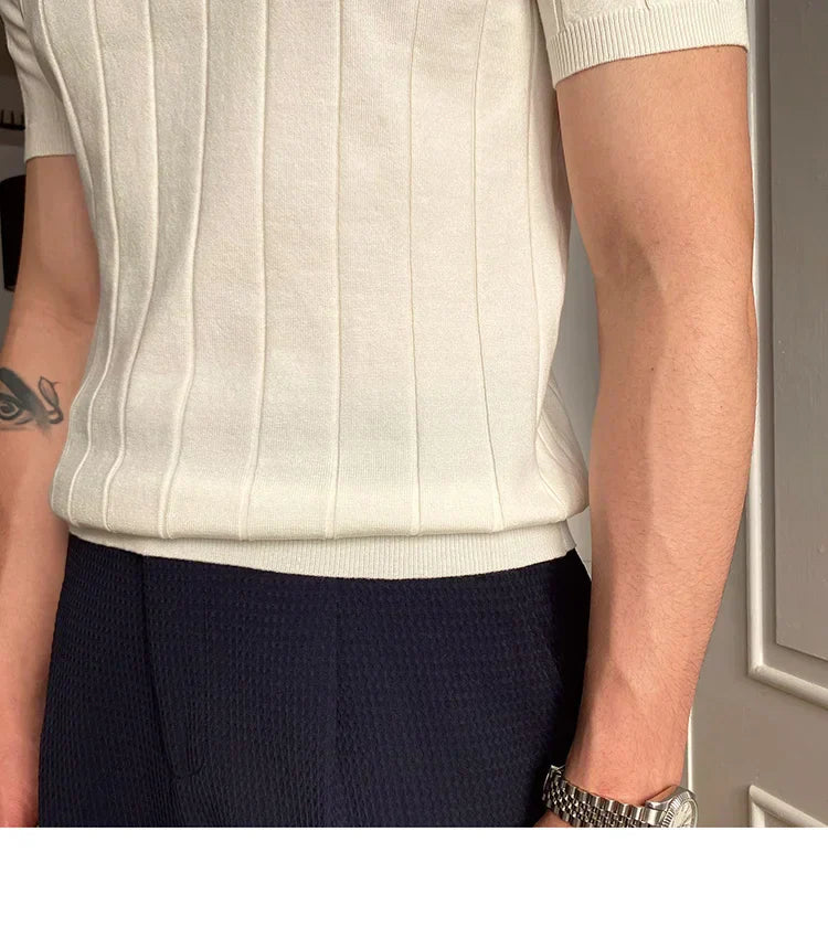 Camicia Elegante Loops LS049 da Uomo