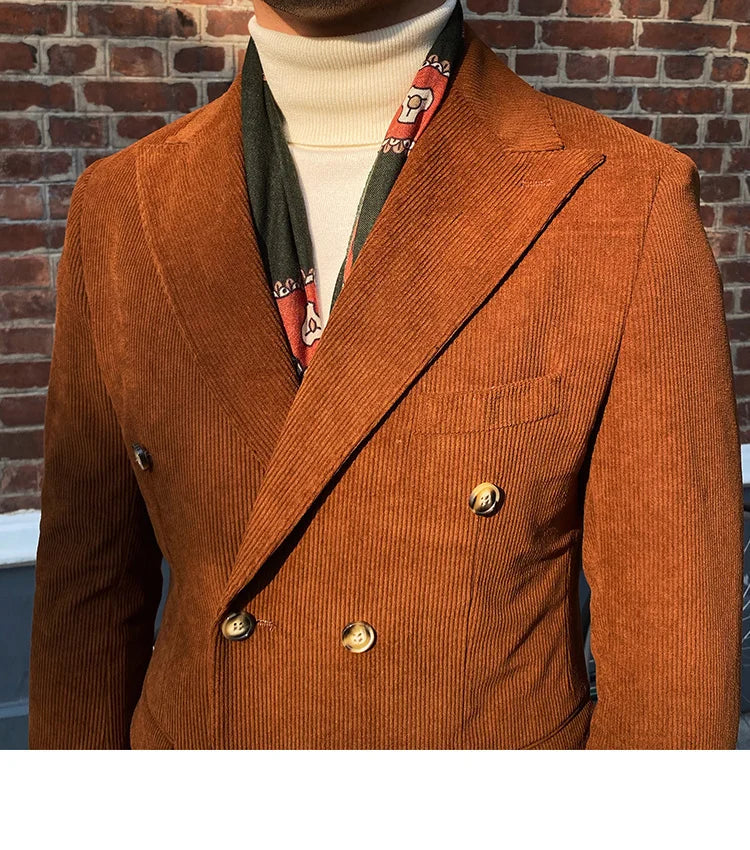 Blazer Avvolgente in Velluto Loops LS019