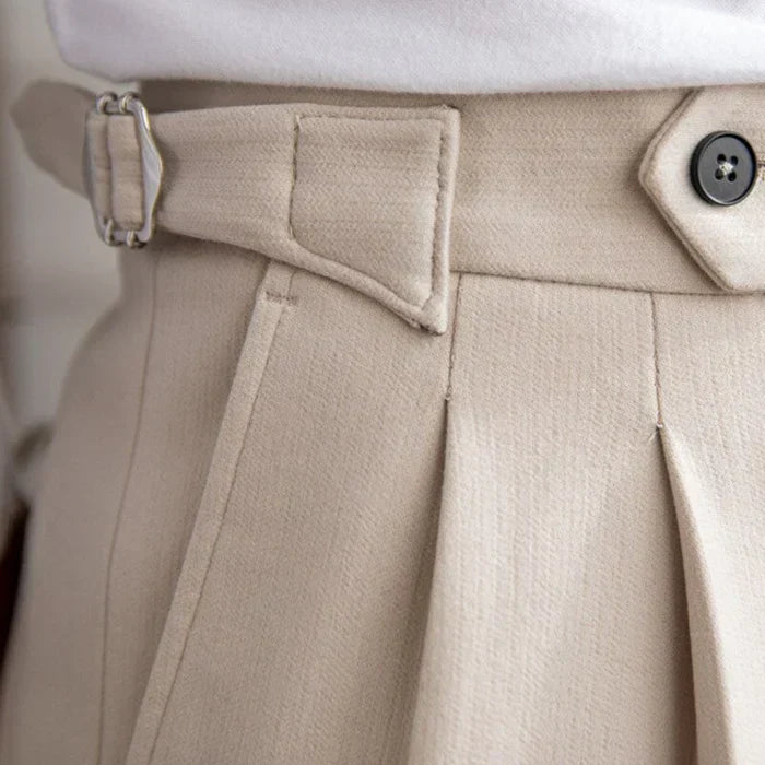 Pantalón Gurkha con trabillas LS054