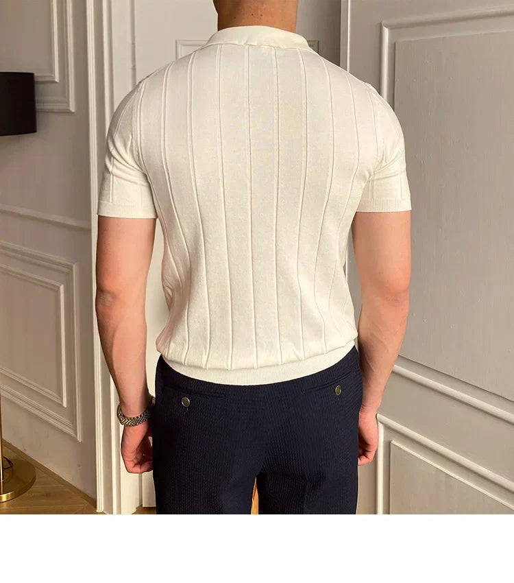 Camicia Elegante Loops LS049 da Uomo