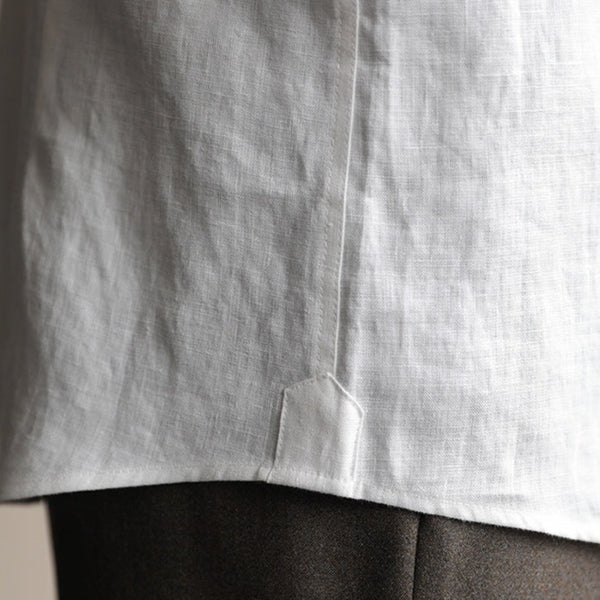 Loops LS033 Herren Leinen Businesshemd