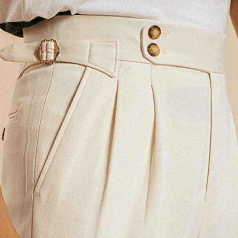 Pantalones Gurkha de Hombre con Lazos LS044