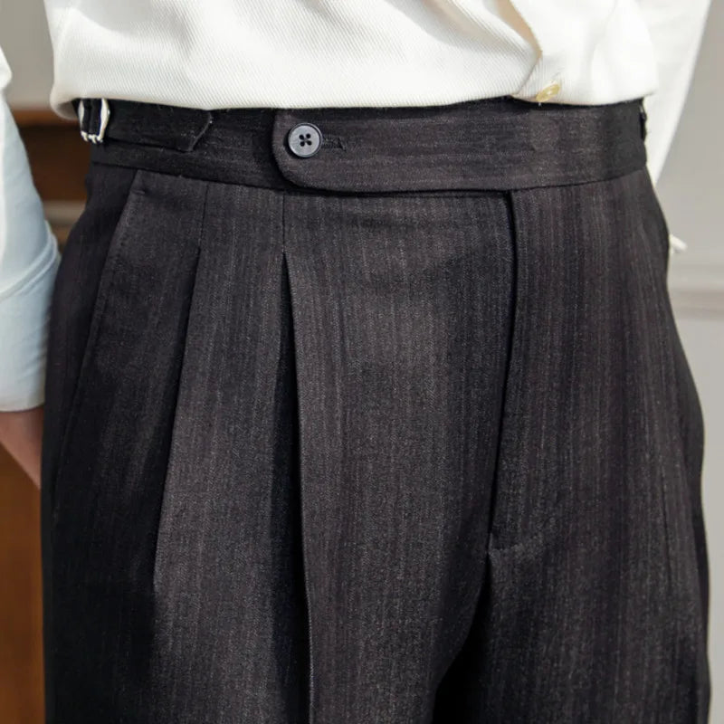 Pantalones con trabillas LS038