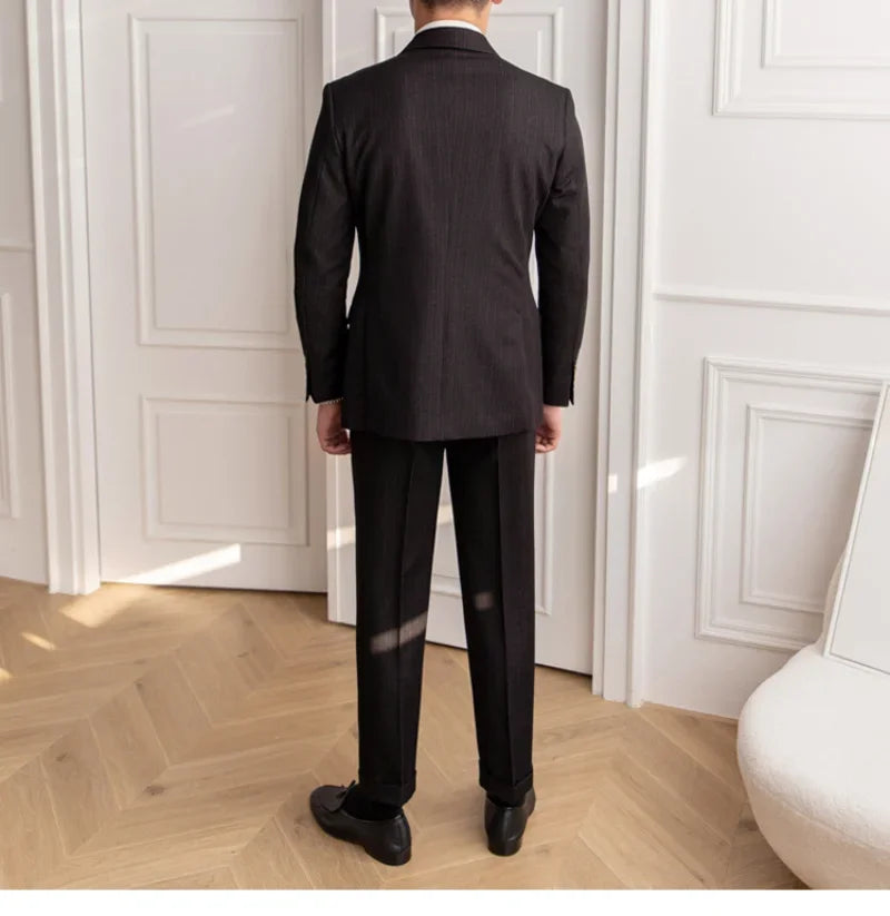 Costume bouclé anglais LS210