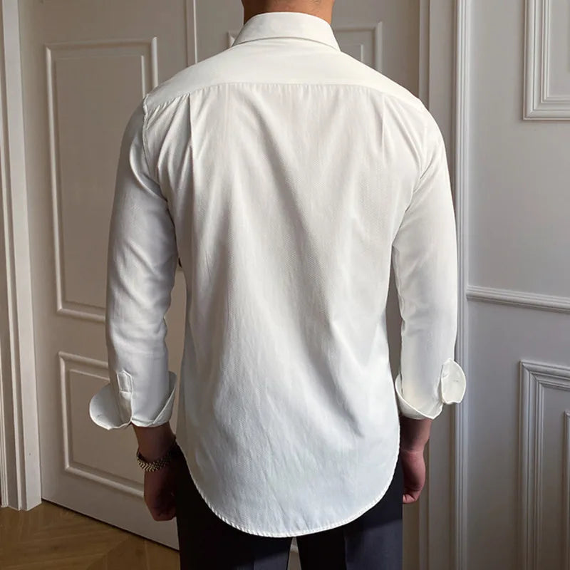 Camicia Elegante Loops LS020 da Uomo
