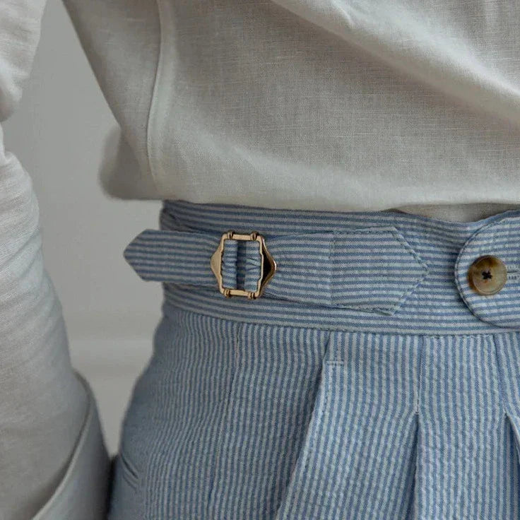 Pantalones con trabillas LS011