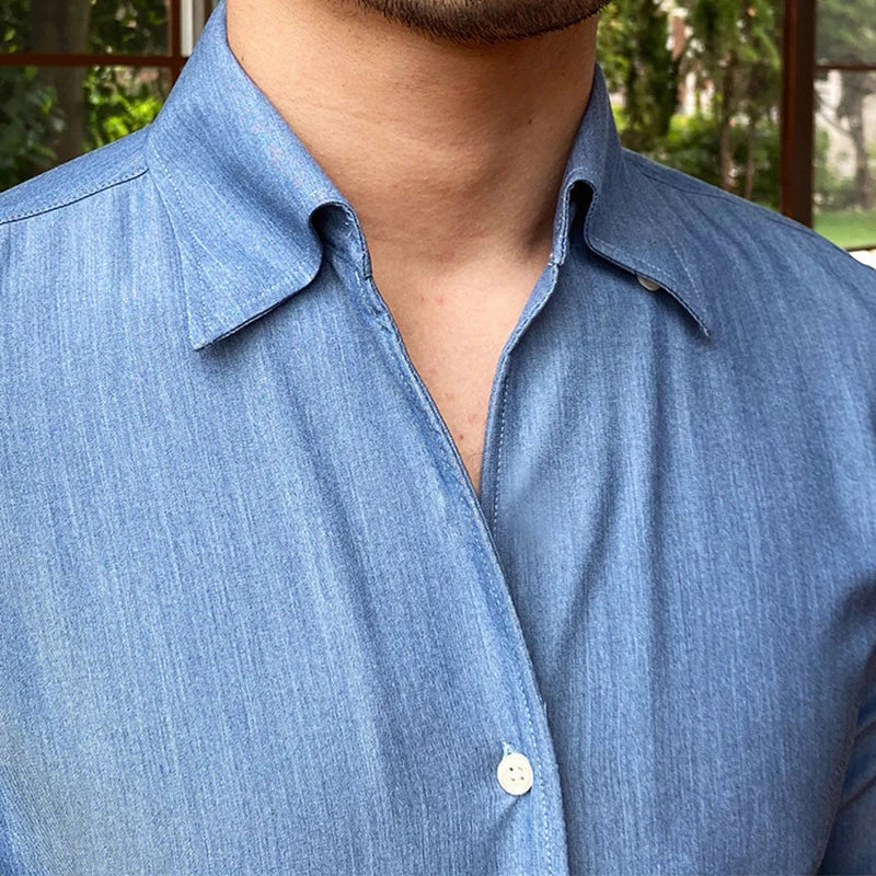 Chemise habillée homme avec boucles LS033