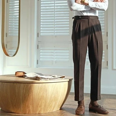 Pantalón Gurkha con trabillas LS073