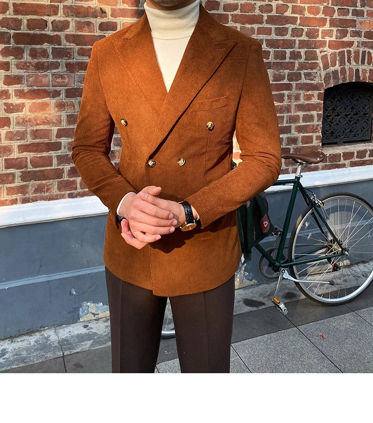 Blazer Avvolgente in Velluto Loops LS019