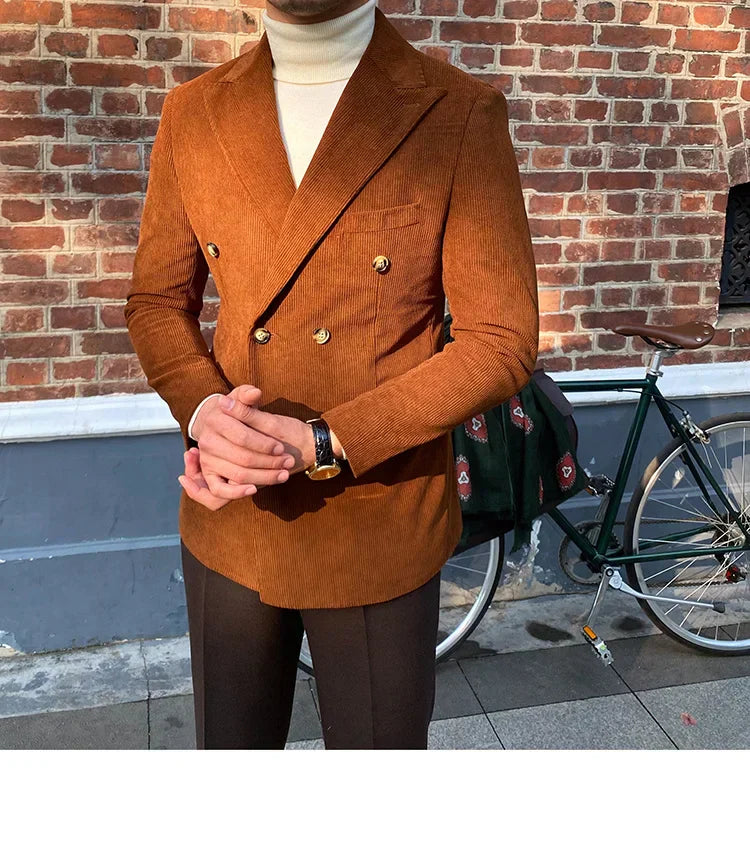 Blazer Avvolgente in Velluto Loops LS019