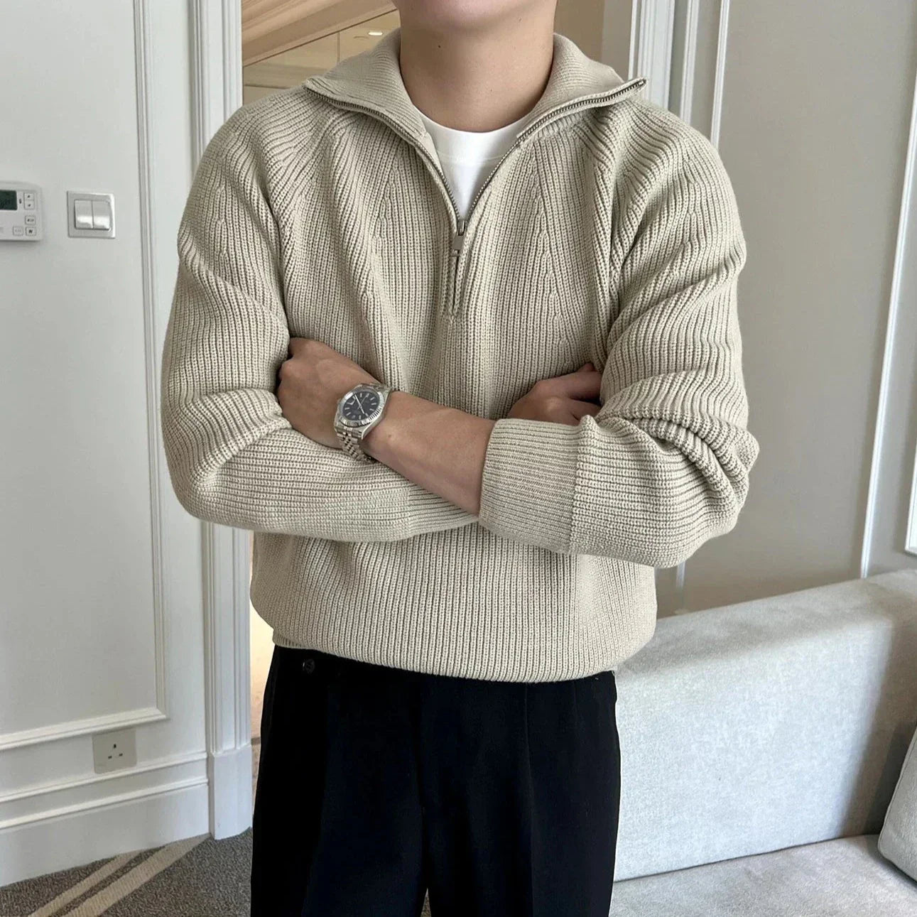 Pull Homme British LS003