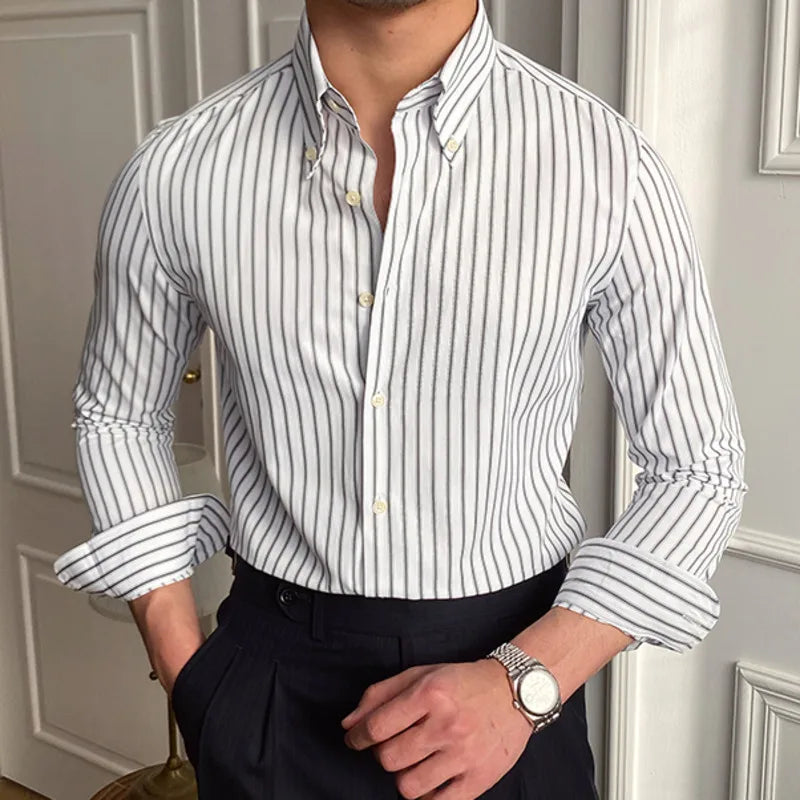 Herren Businesshemd Loops LS016