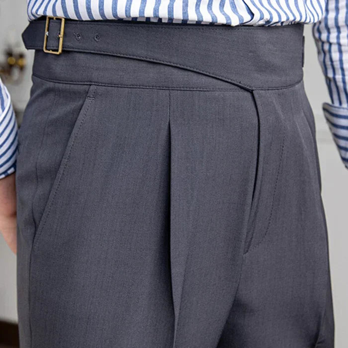 Pantalones Gurkha con trabillas LS049