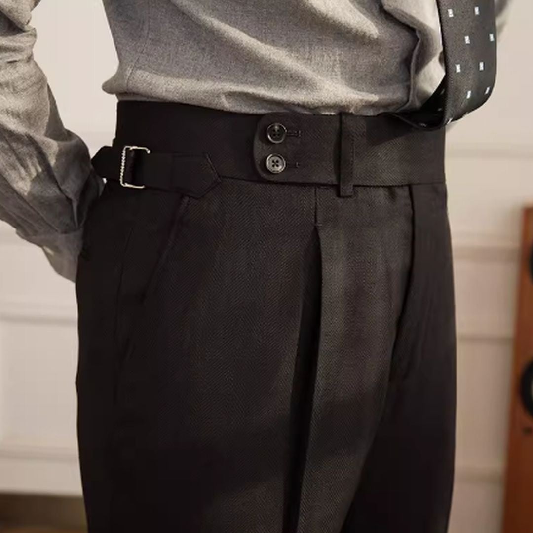 Costume Gênes noir croisé