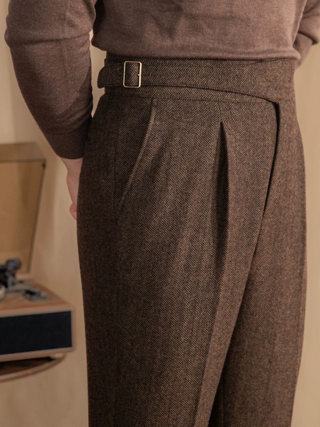 Pantalones Gurkha Palermo con trabillas