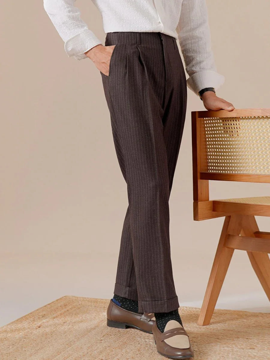Pantalones Pienza de tiro alto estilo Hollywood