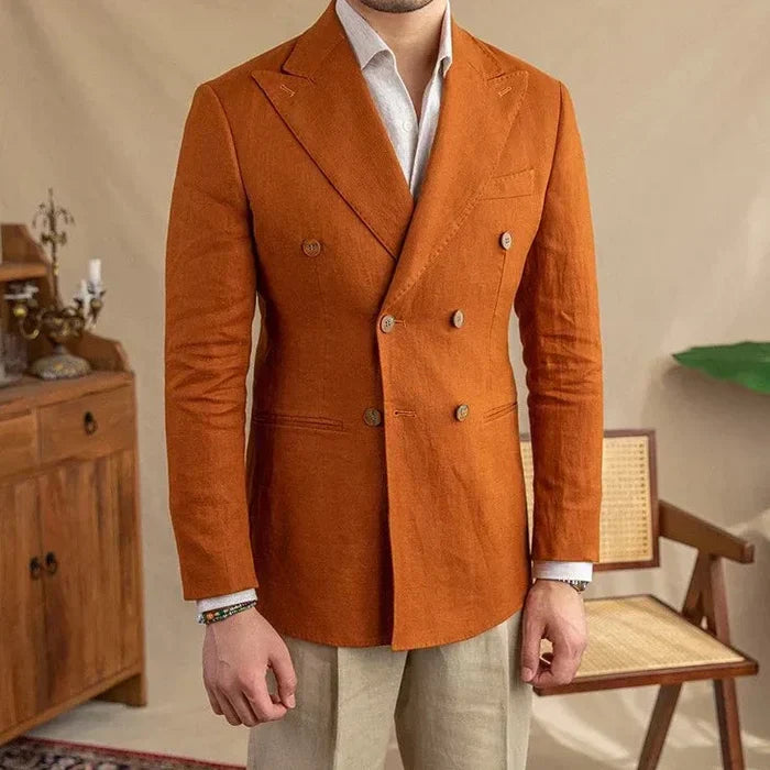 Loops Leinen-Blazer LS035