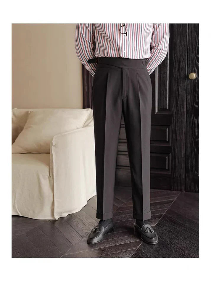 Pantalones Gurkha con trabillas LS049