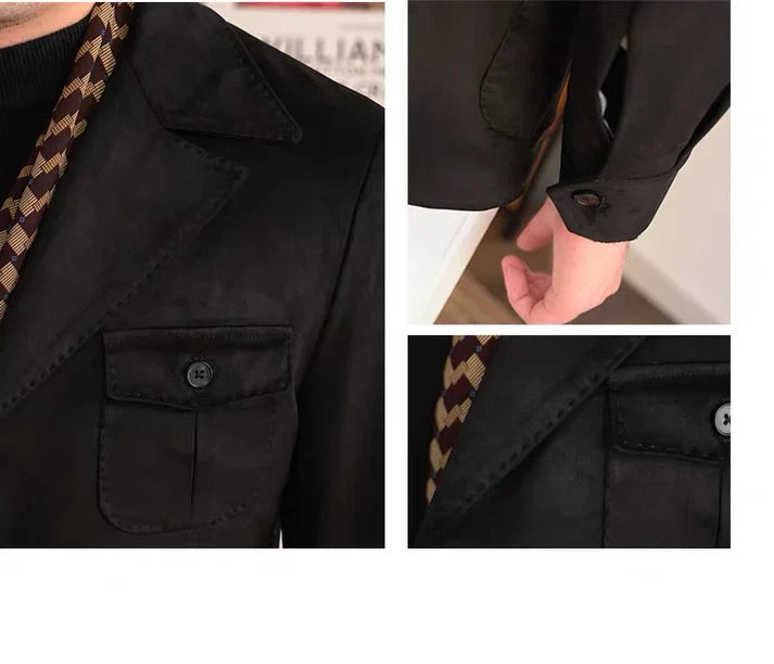 Blouson Safari en Daim