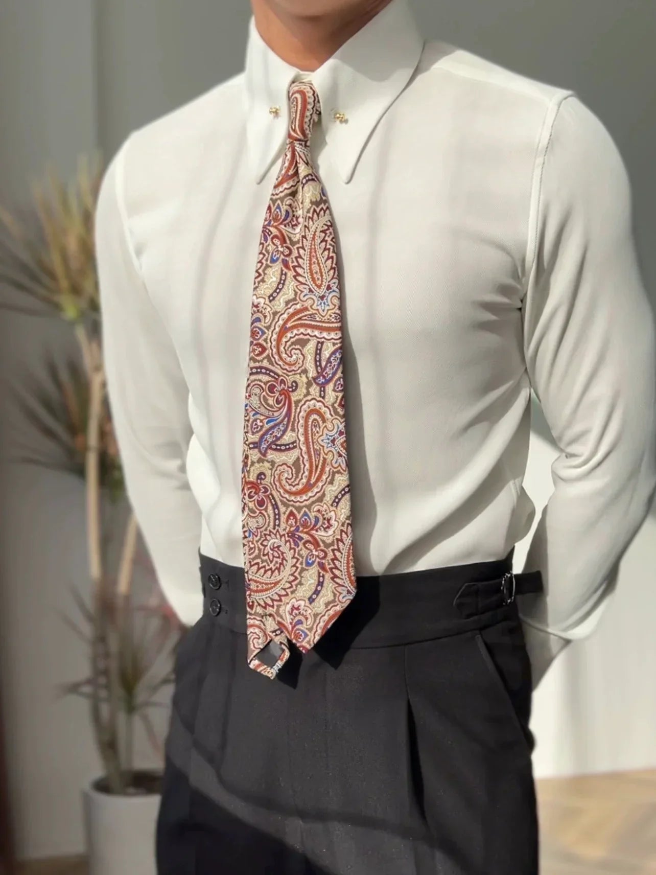 Paisley-Muster Krawatte